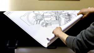 Печать чертежей А1 на ватмане в Рязани