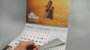 Печать квартальных календарей в Рязани