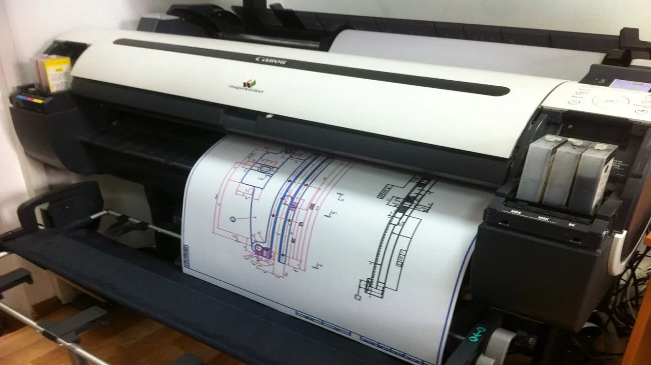 Сканирование и печать широкоформатных чертежей